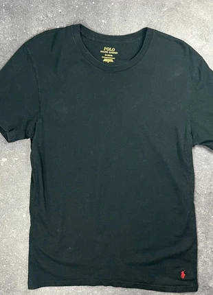 t-shirt Polo Ralph Lauren noir logo brodé - taille S homme - coton, marque: Ralph Lauren, état: Bon état, taille: S, 5,00 €, 5,95 € Protection acheteurs (Pro) incluse