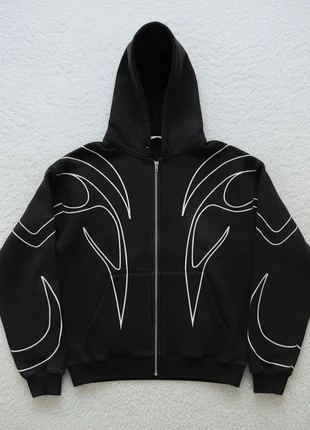 Zip Y2k, Vintage dressing, Aesthetic, Desgn, Gotique, Old school USA 90s, streetwear, Oversize baggy, marke: y2k, zustand: Neu, größe: M, 45,00 €, 47,95 € inklusive Vinted-Käuferschutz