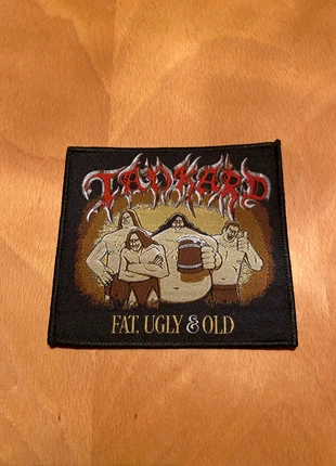 Tankard „Fat, ugly & old“ Patch, merk: Tankard, staat: Nieuw zonder prijskaartje, € 5,00, € 5,95 inclusief Kopersbescherming