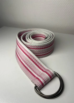 Ceinture rose à rayures blanche, condizioni: Ottime, taglia: 110 cm, €3.00, €3.85 include la Protezione acquisti Pro
