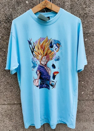 Tshirt Gohan ssj2, marke: dbz, zustand: Sehr gut, größe: XL, 25,00 €, 26,95 € beinhaltet Vinted-Käuferschutz Pro