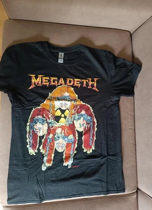 Megadeth band, brand: Gildan, condizioni: Ottime, taglia: M, €12.00, €13.30 include la Protezione acquisti