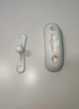 Fermaporta Ovale Bianco per porte e protelloni Camper Caravan Motorhome, staat: Nieuw met prijskaartje, € 2,80, € 3,64 inclusief Kopersbescherming Pro