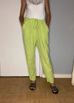 Pantalon vert pomme/anis made in Italy taille uniqué très bon état, brand: Made In Italy, condition: Very good, size: One size, €11.50, €12.78 includes Buyer Protection