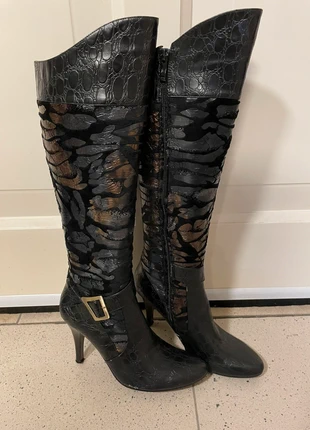 Highheels laarzen duomini maat 38, état: Bon état, taille: 38, 22,00 €, 23,80 € Protection acheteurs incluse