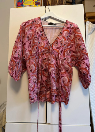 Tunique Antik Batik coton , rose & multicolore . Taille S, marke: Antik Batik, zustand: Sehr gut, größe: S / 36 / 8, 9,50 €, 10,68 € inklusive Vinted-Käuferschutz