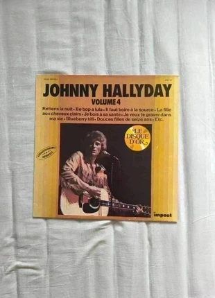 Vinyle 33 tours Johnny Hallyday volume 4, état: Bon état, 6,99 €, 8,04 € Protection acheteurs incluse