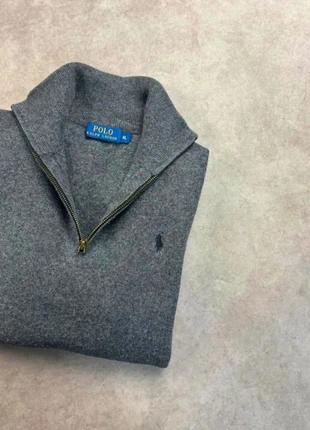 Pull 1/4 zip Ralph Lauren gris foncé logo brodé - taille XL, marque: Ralph Lauren, état: Très bon état, taille: XL, 56,90 €, 60,45 € Protection acheteurs (Pro) incluse