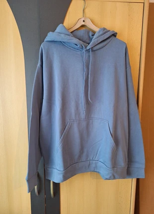 Blauwe hoodie, merk: H&M, staat: Nieuw zonder prijskaartje, maat: M / 38 / 10, € 8,00, € 9,10 inclusief Kopersbescherming