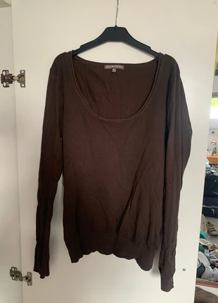Pull décolleté léger marron, marque: ici et maintenant, état: Très bon état, taille: M / 38 / 10, 1,50 €, 2,28 € Protection acheteurs incluse