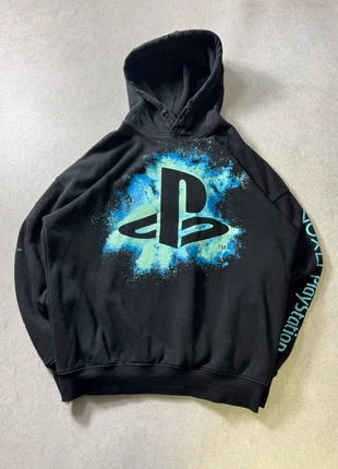 Hoodie / Pull à capuche H&M PlayStation noir  – Taille S (Unisexe), brand: H&M, condition: Very good, size: S, €10.00, €11.20 includes Buyer Protection Pro