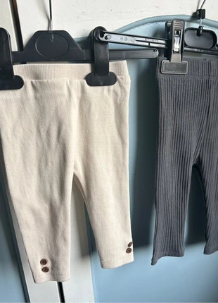 Lot de deux leggings, 6 mois , kiabi et obaibi, brand: Obaïbi, condition: Very good, size: 6-9 months / 68 cm, €2.50, €3.33 includes Buyer Protection