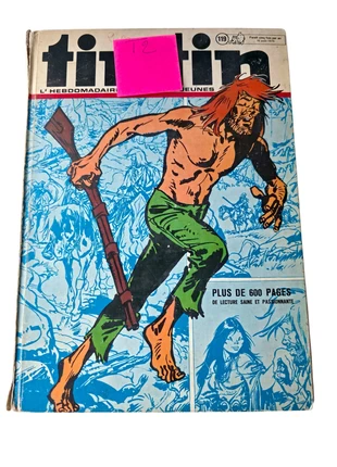 Livre/magazine TINTIN vintage, estado: Bom, €5.99, €6.99 inclui Proteção do Comprador