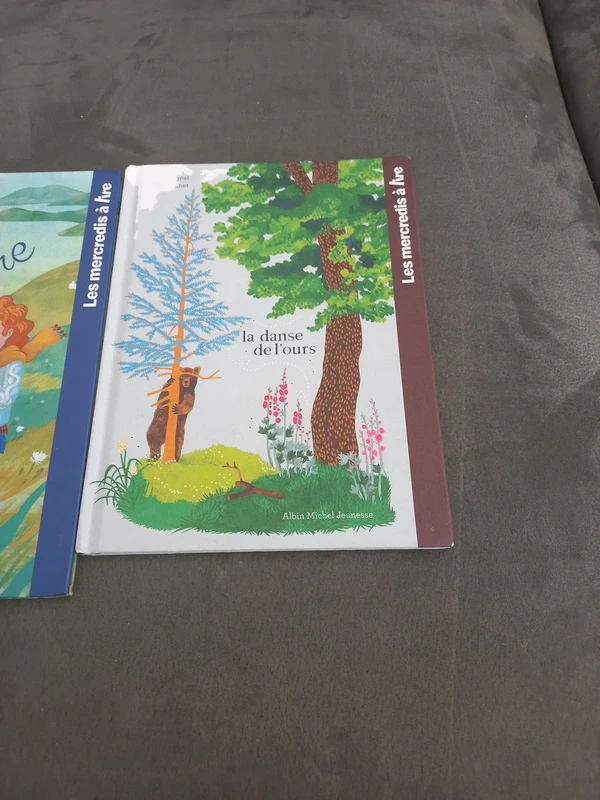Lot 2 livres les mercredi à lire la danse de l'ours et o'contrairr - photo numéro 2