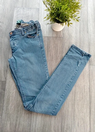 jean / pantalon - bleu - taille 16 ans - CKS - coupe slim, brand: cks, condizioni: Ottime, taglia: 16 anni / 176 cm, €1.00, €1.75 include la Protezione acquisti