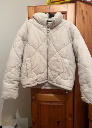 cream Topshop corduroy puffer jacket UK14, brand: Topshop, condition: Very good, size: XL / 42 / 14, €5.00, €5.95 includes Buyer Protection