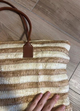 Grand sac en osier tressé neuf, marque: Vintage Dressing, état: Neuf sans étiquette, 4,90 €, 5,85 € Protection acheteurs incluse