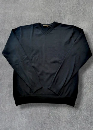 Pull fin Decontract By Veti noir 100% coton col V - XXL, marca: Decontract, estado: Muy bueno, tamaño: XXL, 8,00 €, 9,10 € Protección al comprador incluida