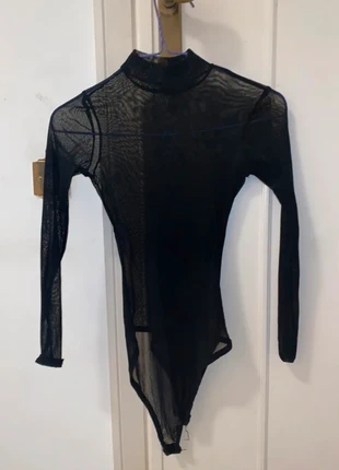 Body trasparente, marke: Boohoo, zustand: Gut, größe: XL / 42 / 14, 15,00 €, 16,45 € inklusive Vinted-Käuferschutz