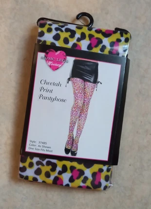 Collant léopard Music Legs, marca: Music Legs, estado: Muy bueno, tamaño: Talla única, 5,00 €, 5,95 € Protección al comprador Pro incluida