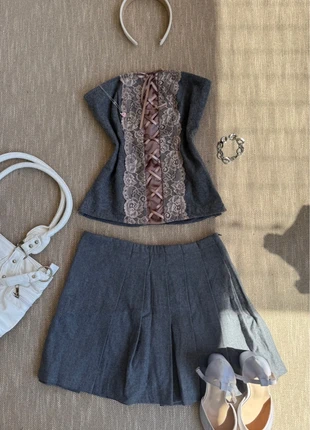 Jupe coquette & romantique - Vintage Y2K collection, brand: COQUETTE, condition: Very good, size: M / 38 / 10, €16.00, €17.50 includes Buyer Protection Pro