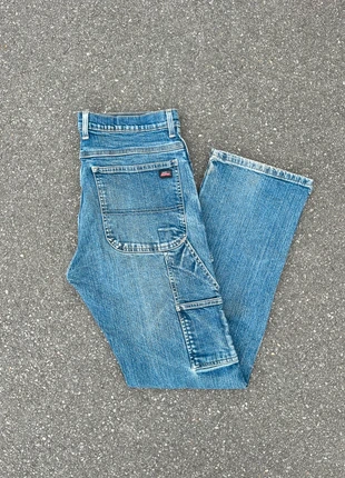 Pantalon dickies single knee workwear baggy bleu vintage - Taille 33x32, marke: Dickies, zustand: Sehr gut, größe: W33 | DE 48, 19,00 €, 20,65 € beinhaltet Vinted-Käuferschutz Pro