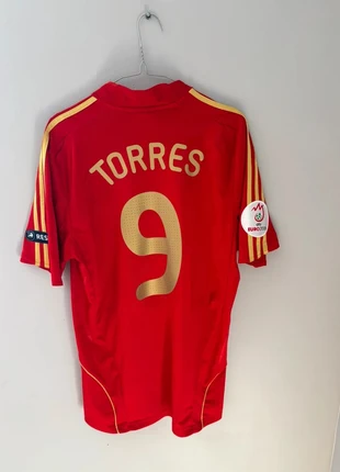 Shirt Spain Home 2008 #9 Torres, brand: adidas, condizioni: Ottime, taglia: M, €84.95, €89.90 include la Protezione acquisti Pro