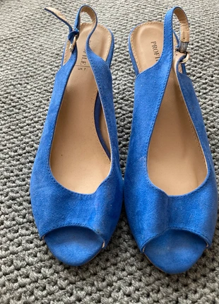 Blue kitten heel size 7 eur 40, brand: Profile, condition: Very good, size: 40, €10.00, €11.20 includes Buyer Protection