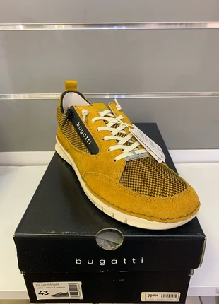 Baskets moutardes Bugatti, brand: Bugatti, condizioni: Nuovo con cartellino, taglia: 43, €55.00, €58.45 include la Protezione acquisti Pro