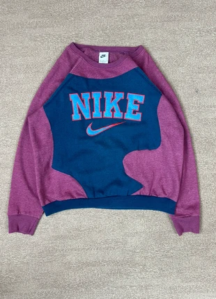 Sweat Nike en Coton Hoodie Homme/Femme | Taille M oversize | Bleu marine/rouge bordeaux Logo Brodé, marque: Nike, état: Très bon état, taille: M, 30,00 €, 32,20 € Protection acheteurs incluse