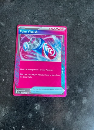 Poké Vital A 062/064 Shrouded Fables Pokémon TCG, merk: Pokémon, staat: Heel goed, € 2,00, € 2,80 inclusief Kopersbescherming