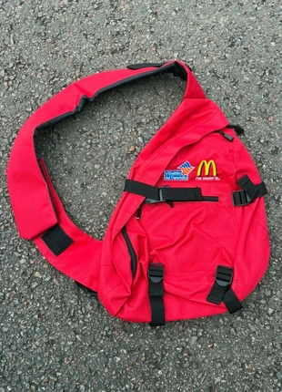 Sling bag McDonald’s Italia grunge Gorpcore vintage streetwear y2k 90s archive multipocket, brand: Vintage Dressing, condition: Very good, €10.00, €11.20 includes Buyer Protection