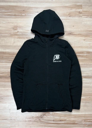 Veste / pull à capuche avec zip Under Armour noir homme -Taille M -Très bon état, merk: Under Armour, staat: Heel goed, maat: M, € 19,00, € 20,65 inclusief Kopersbescherming