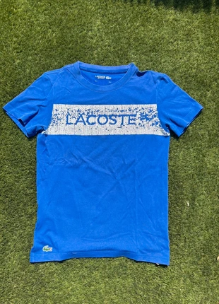 T shirt Lacoste blue taille S, marque: Lacoste, état: Bon état, taille: S, 8,00 €, 9,10 € Protection acheteurs incluse
