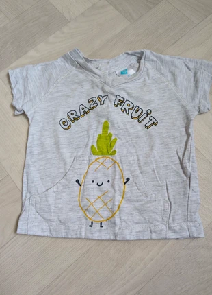 T-shirt marque Tex taille 9 mois, merk: TEX, staat: Goed, maat: 9-12 maanden / 74 cm, € 1,00, € 1,75 inclusief Kopersbescherming