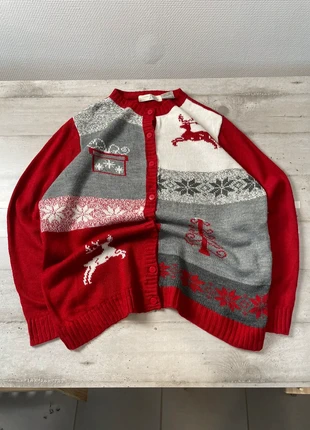 Cardigan homme vintage 90s taille L couleur rouge blanc à motifs de Noël 100% acrylique, marque: Vintage Dressing, état: Très bon état, taille: L, 24,99 €, 26,94 € Protection acheteurs (Pro) incluse