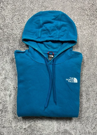Sweat à capuche the north face bleu canard logo imprimé blanc #306, marque: The North Face, état: Très bon état, taille: S, 28,00 €, 30,10 € Protection acheteurs incluse