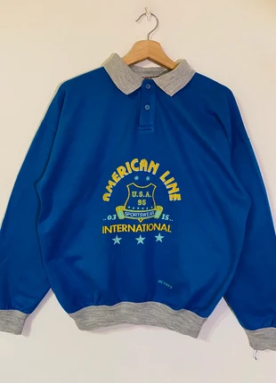 Sudadera Cuello Polo Uea Vintage M/S, merk: Vintage Dressing, staat: Heel goed, maat: M, € 15,00, € 16,45 inclusief Kopersbescherming