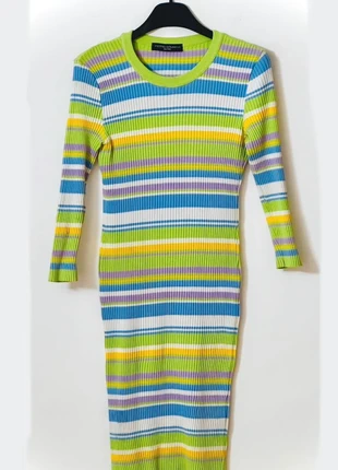 Pietro Brunelli striped ribbed knit dress , Abito a righe in maglia a costine, brand: Pietro Brunelli, condizioni: Nuovo senza cartellino, taglia: M / IT 42 / EU 38, €7.50, €8.58 include la Protezione acquisti