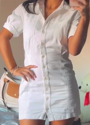 wit zara jurkje, marque: Zara, état: Neuf sans étiquette, taille: S / 36 / 8, 10,00 €, 11,20 € Protection acheteurs incluse