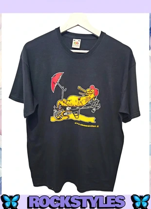 💖🦋 Black T-shirt camiseta gráfica vintage Cocodrillus. Talla 14-15 años 🦋💖, marque: Vintage Dressing, état: Très bon état, taille: 15 ans / 170 cm, 12,95 €, 14,30 € Protection acheteurs (Pro) incluse