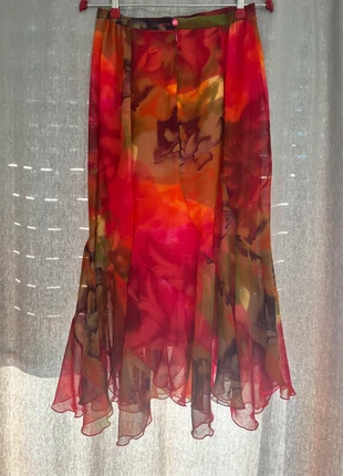 ensemble jupe et veste chemise, merk: Jean Delfin, staat: Heel goed, maat: XL / 42 / 14, € 15,00, € 16,45 inclusief Kopersbescherming