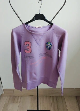 Maglia violetta sportiva con dettagli originali, condizioni: Ottime, taglia: Taglia unica, €5.00, €5.95 include la Protezione acquisti