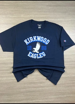 T-Shirt Champion Kirkwood Eagles University Y2K - Sportswear US (L), marca: Champion, estado: Muy bueno, tamaño: L, 6,95 €, 8,00 € Protección al comprador incluida