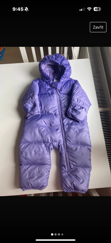 Péřová zimní kombinéza Columbia