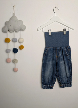Baby Jeanshose | Pull On | H&M | 74 | Denim Blue, brand: H&M, condizioni: Ottime, taglia: 9-12 mesi / 74 cm, €1.50, €2.28 include la Protezione acquisti