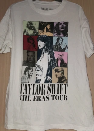 Taylor Swift T Shirt Size Small White Cotton Preloved, brand: Taylor Swift, condition: Very good, size: S / UK 8-10, £22.00, £23.80 includes Buyer Protection