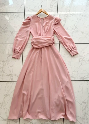 Robe longue rose, brand: Boutique Parisienne, condition: Very good, size: XS / 34 / 6, €5.00, €5.95 includes Buyer Protection