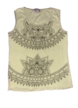 Débardeur Armand Thierry T2 🌸 100% Coton Avec Détails Perlés 🤍 Éléga, marque: Top Vintage, état: Très bon état, taille: M / 38 / 10, 13,00 €, 14,35 € Protection acheteurs incluse