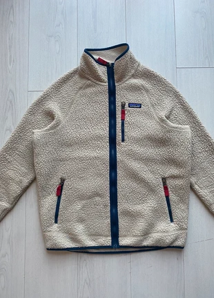 Polaire rétro Patagonia taille L crème, merk: Patagonia, staat: Heel goed, maat: L, € 80,00, € 84,70 inclusief Kopersbescherming